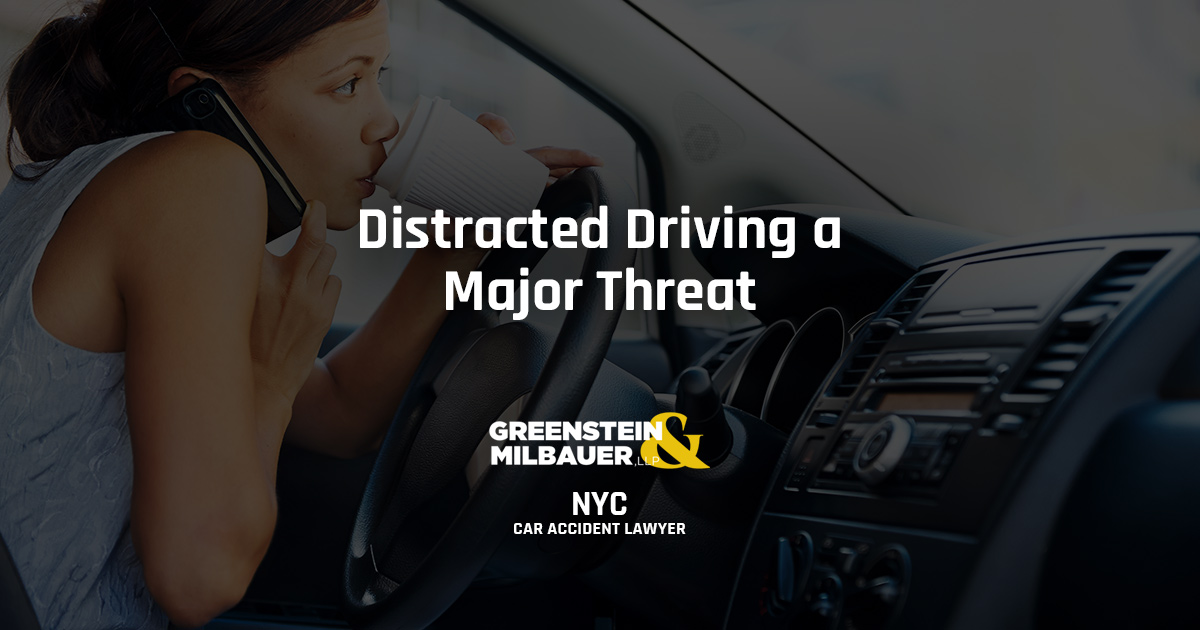 Distracted Driving a Major Threat