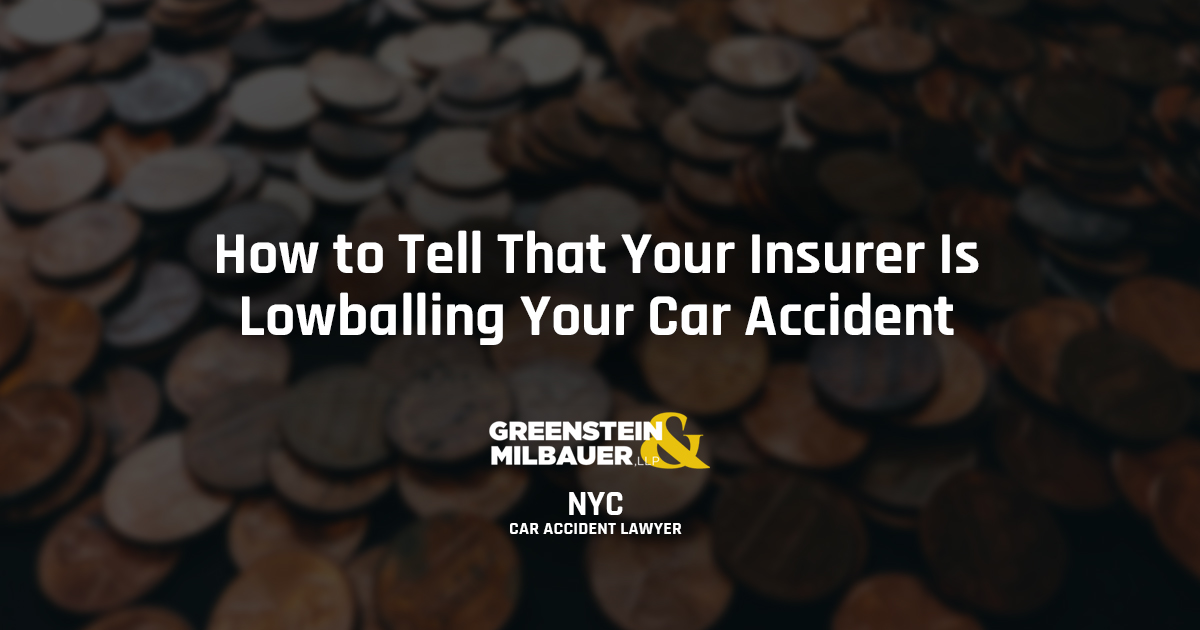 How to Tell That Your Insurer Is Lowballing Your Car Accident Settlement