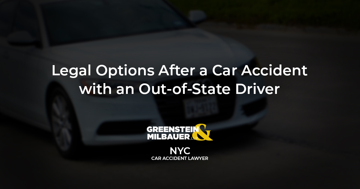 Legal Options After Car Accident Out-of-State Driver