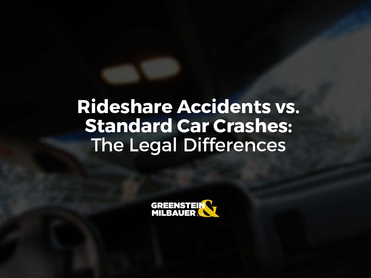 Rideshare Accidents vs. Standard Car Crashes: The Legal Differences