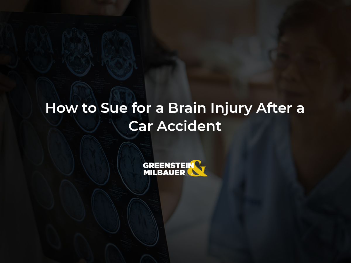 How to Sue for a Brain Injury After a Car Accident