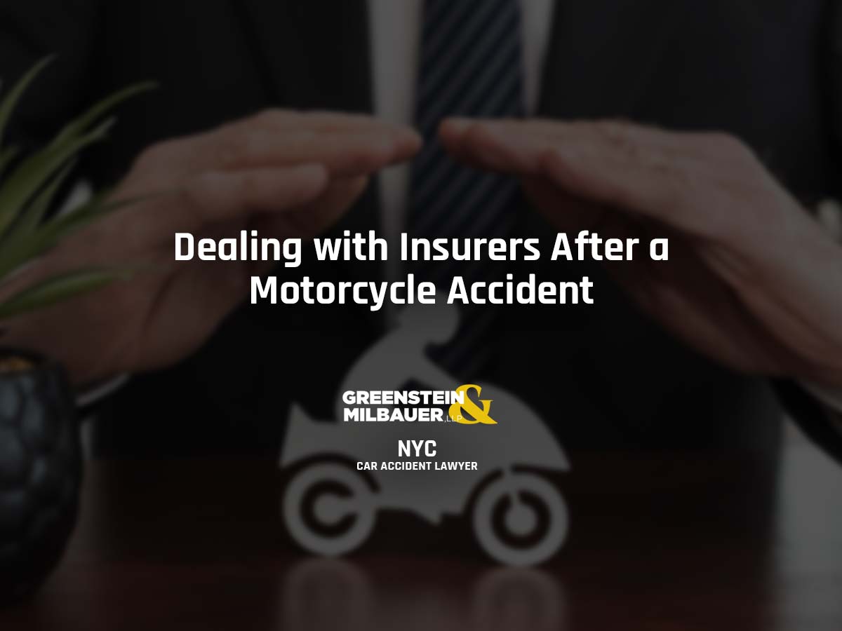 Dealing with Insurers After a Motorcycle Accident