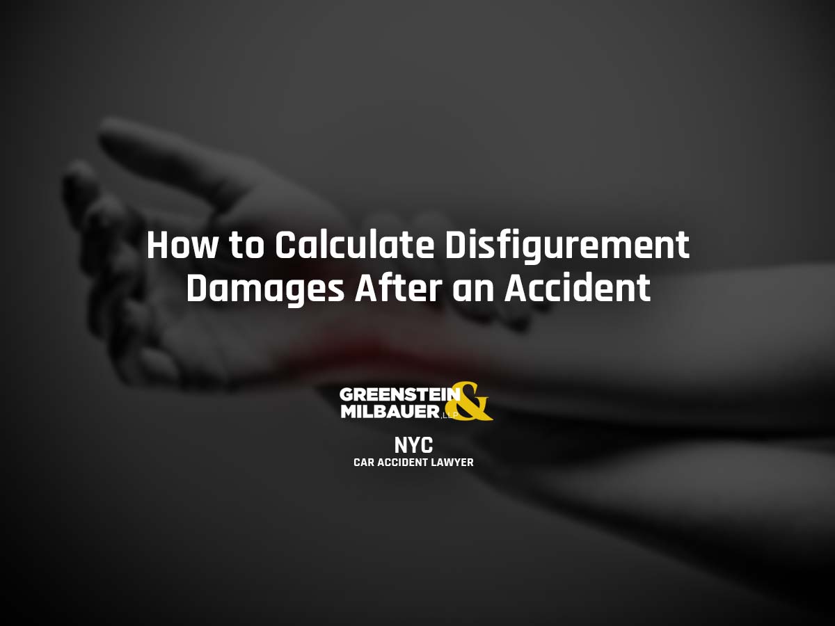 How to Calculate Disfigurement Damages After an Accident